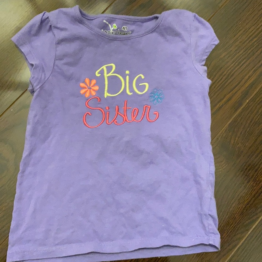 Bug Sister tshirt 4T
